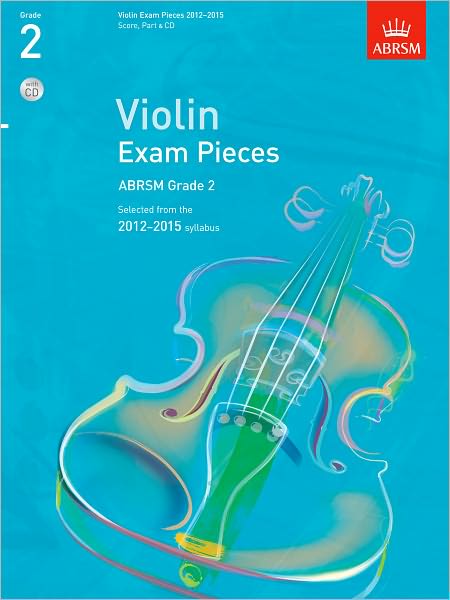 Violin Exam Pieces G 2 Score Part & CD