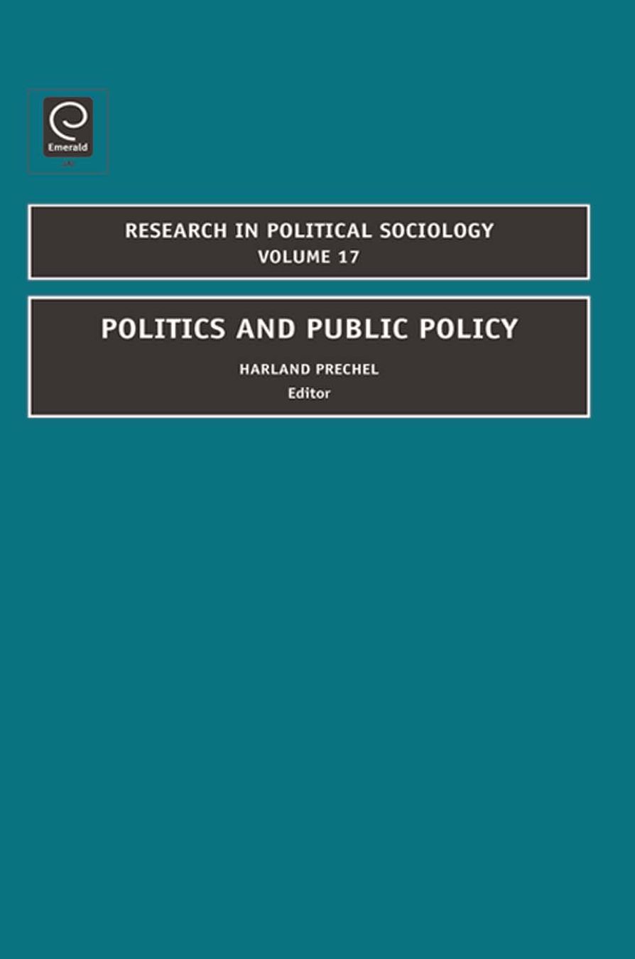 Politics and Public Policy