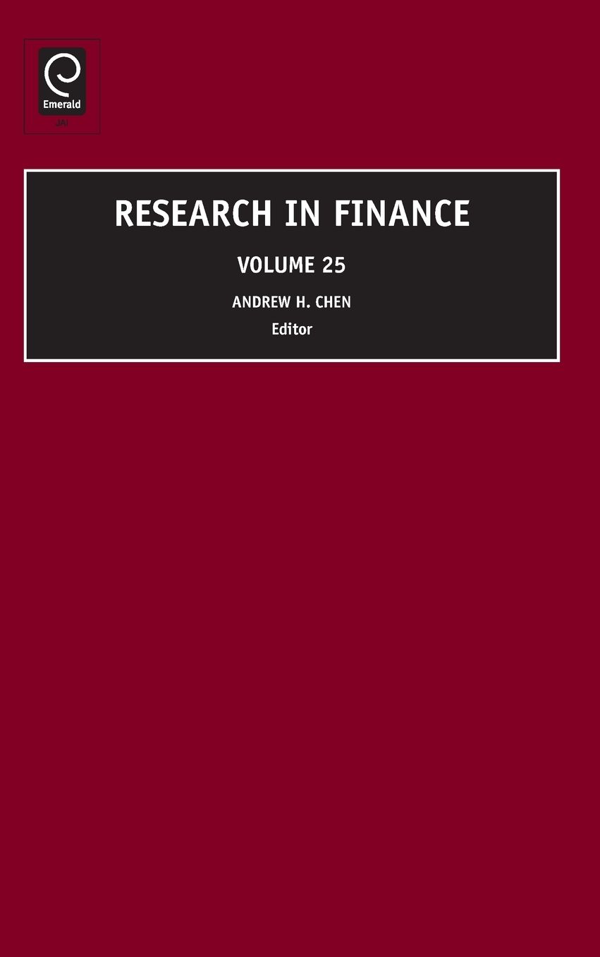 Research in Finance Volume 25