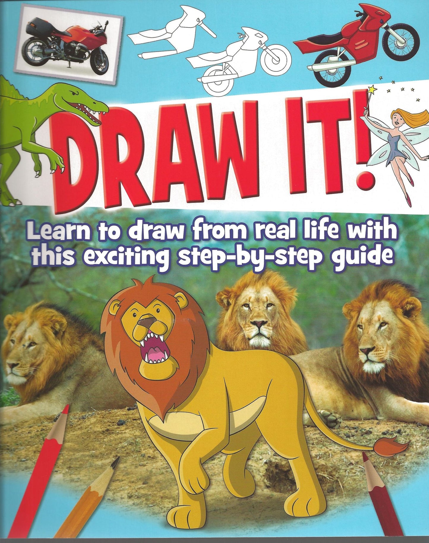 Draw It!: Learn to Draw from Real Life with This Exciting Step-by-Step Guide