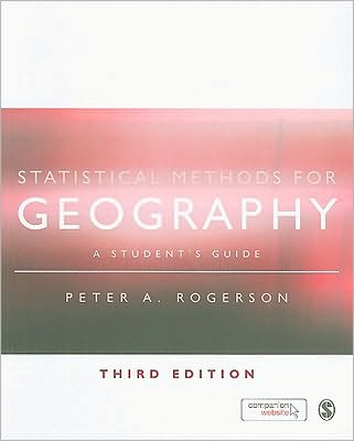 Statistical Methods for Geography: A Student's Guide