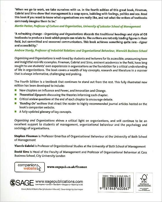 Organizing and Organizations