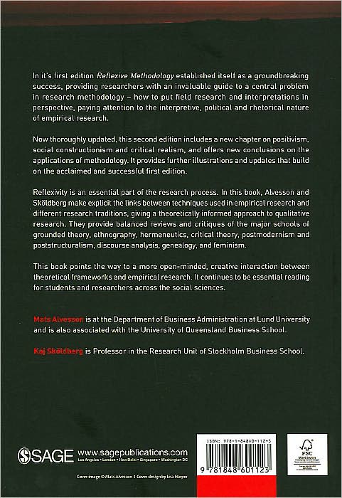Reflexive Methodology: New Vistas in Qualitative Research