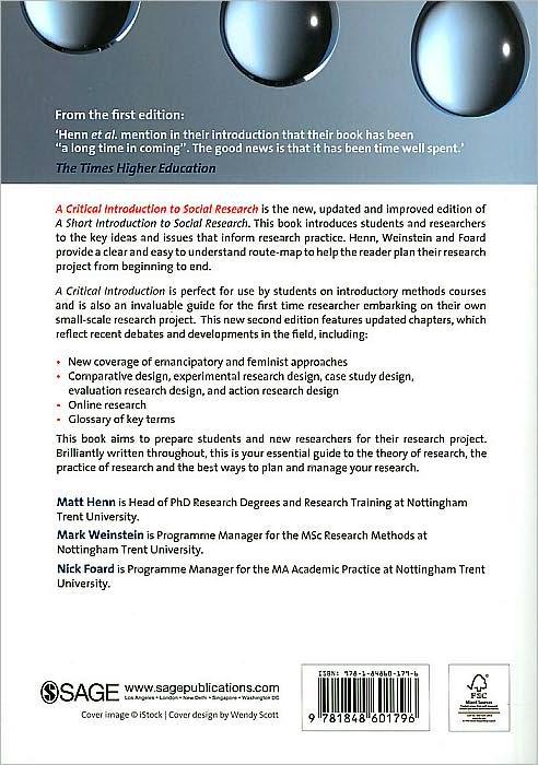 A Critical Introduction to Social Research