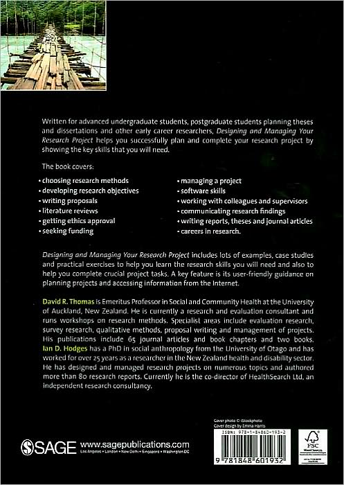 Designing and Managing Your Research Project: Core Skills for Social and Health Research