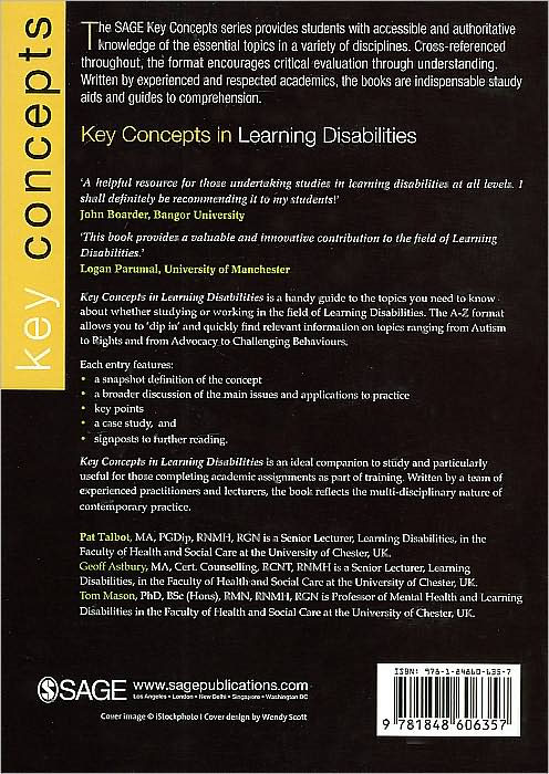 Key Concepts in Learning Disabilities