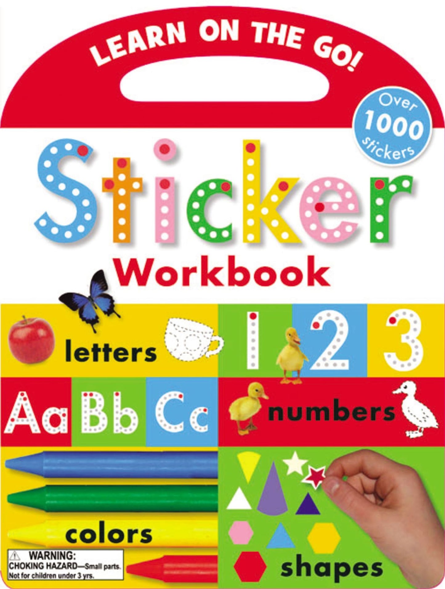 Sticker Workbook: Letters, Numbers