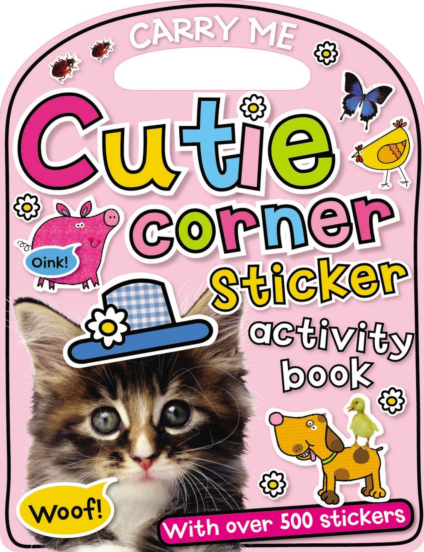 Fun on the Run: Cutie Corner Sticker Activity Book