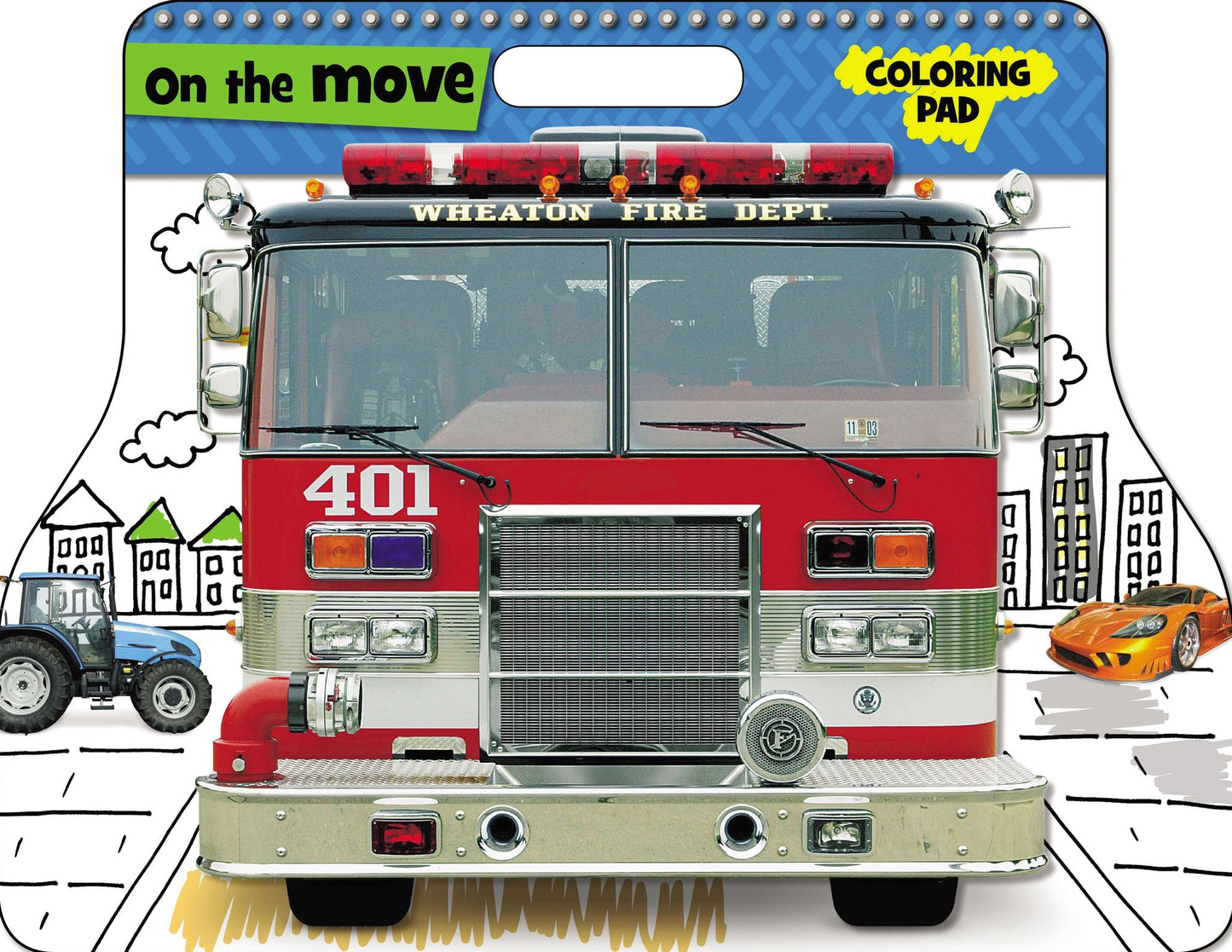 On the Move Coloring Pad