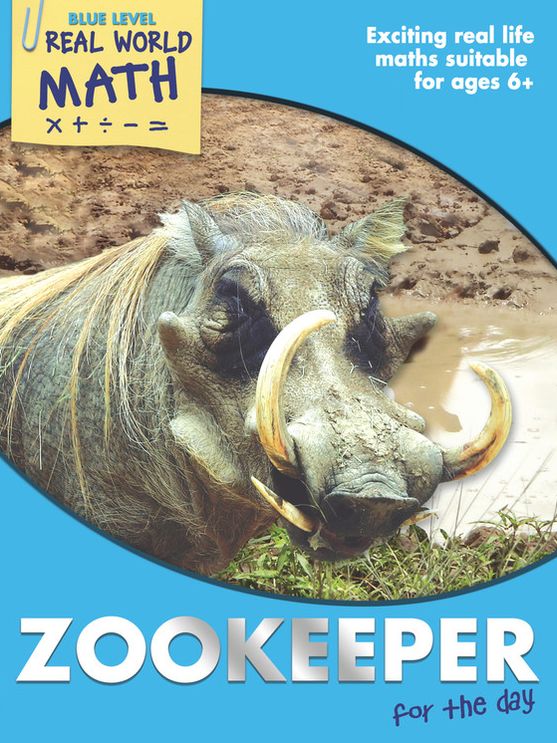 Real World Math Blue Level: Zookeeper for the Day