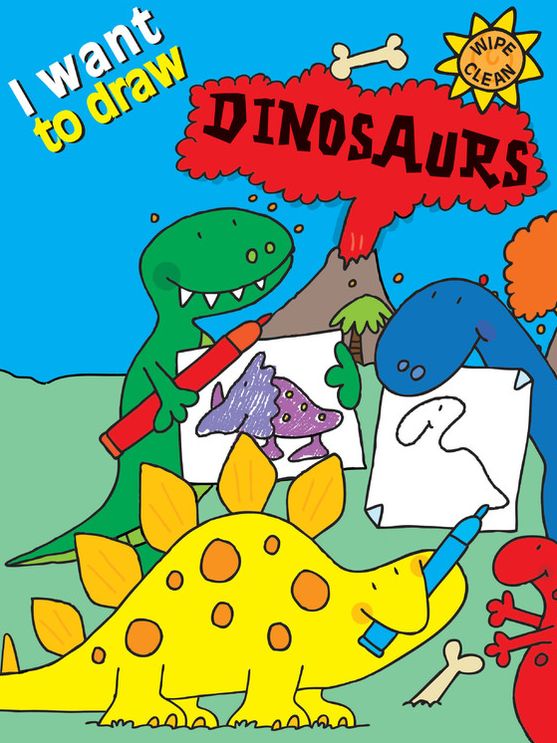 I Want to Draw Dinosaurs