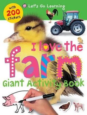 I Love the Farm (Giant Activity Books)