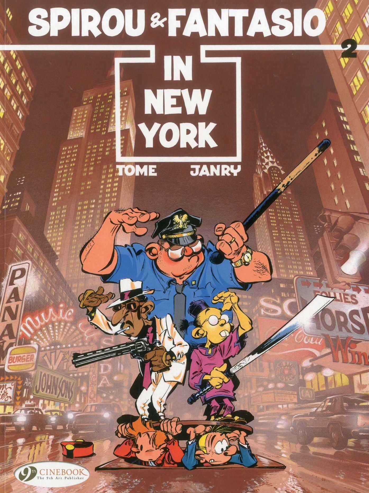 Spirou and Fantasio in New York: Spirou & Fantasio Vol. 2