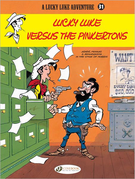 Lucky Luke Versus the Pinkertons (Lucky Luke Adventure Series #31)