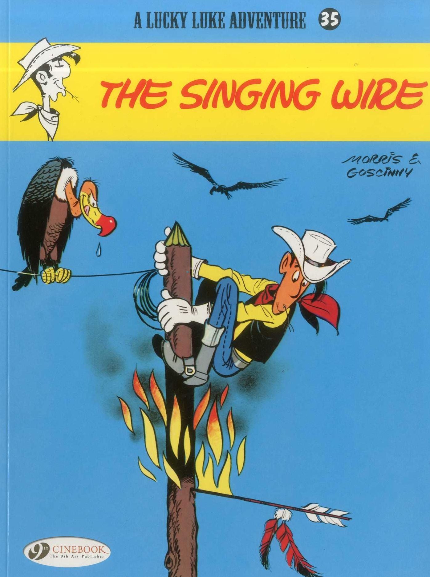The Singing Wire (Lucky Luke Adventure Series #35)