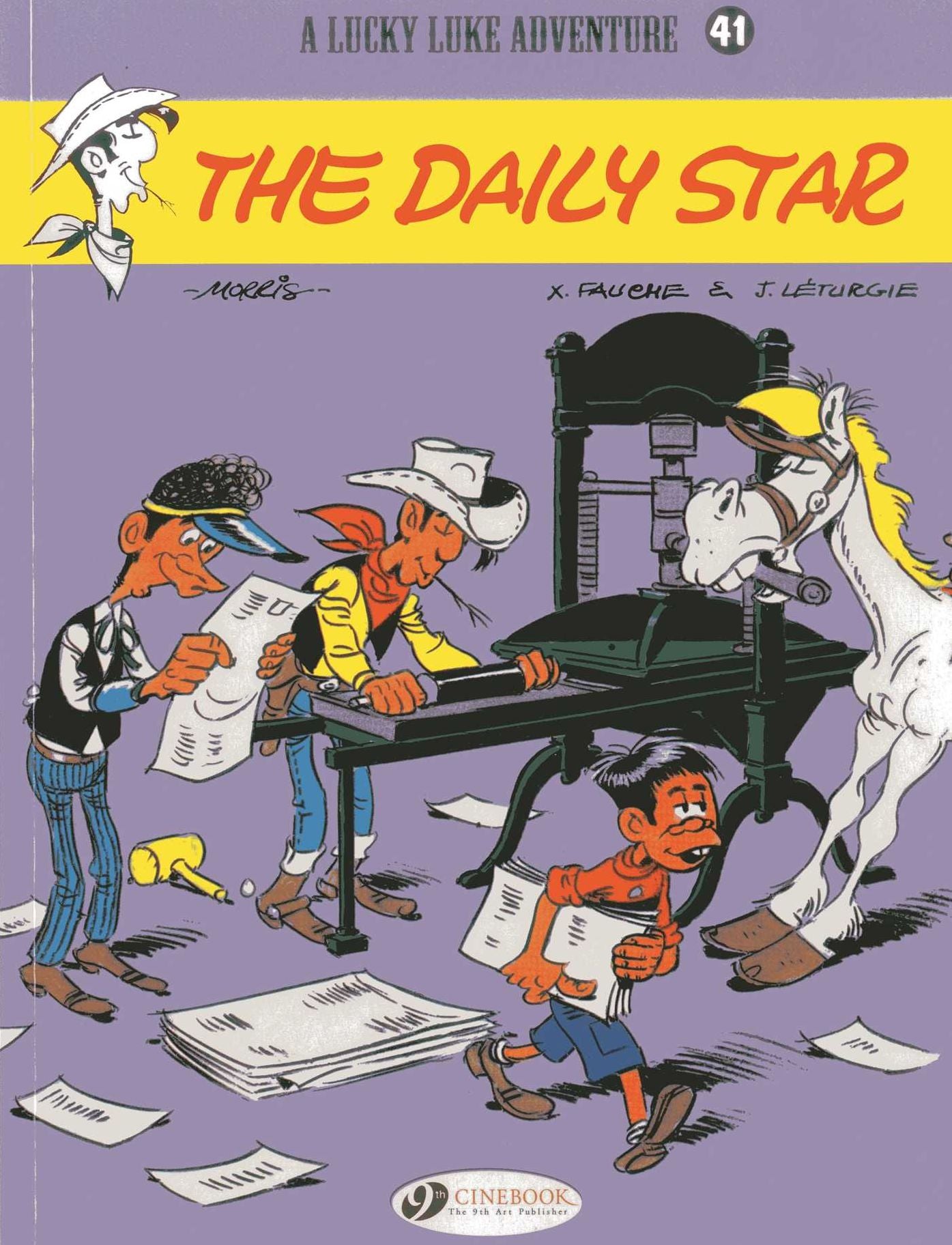 The Daily Star (Lucky Luke Adventure Series #41)