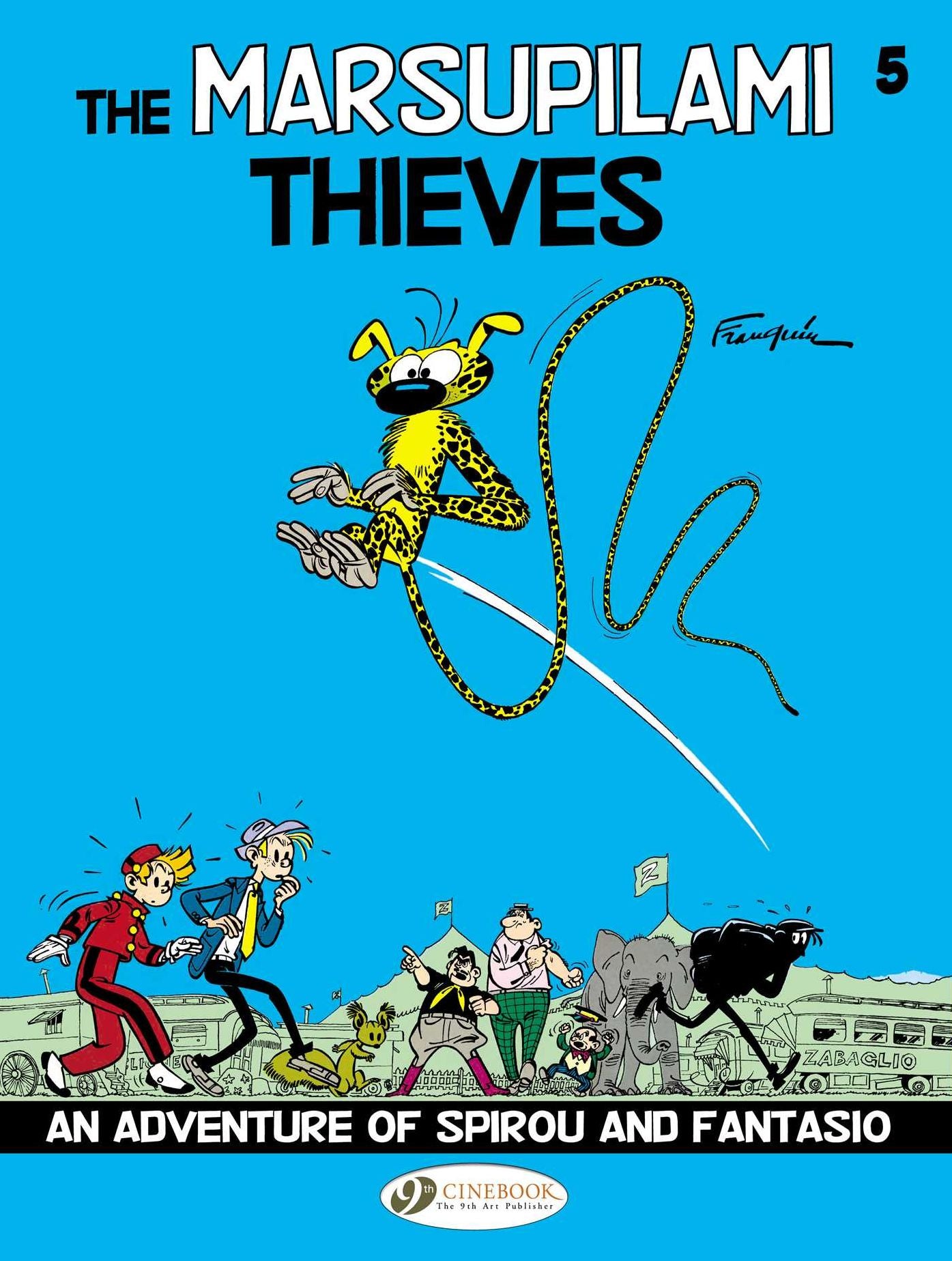 The Marsupilami Thieves: Spirou & Fantasio Vol. 5