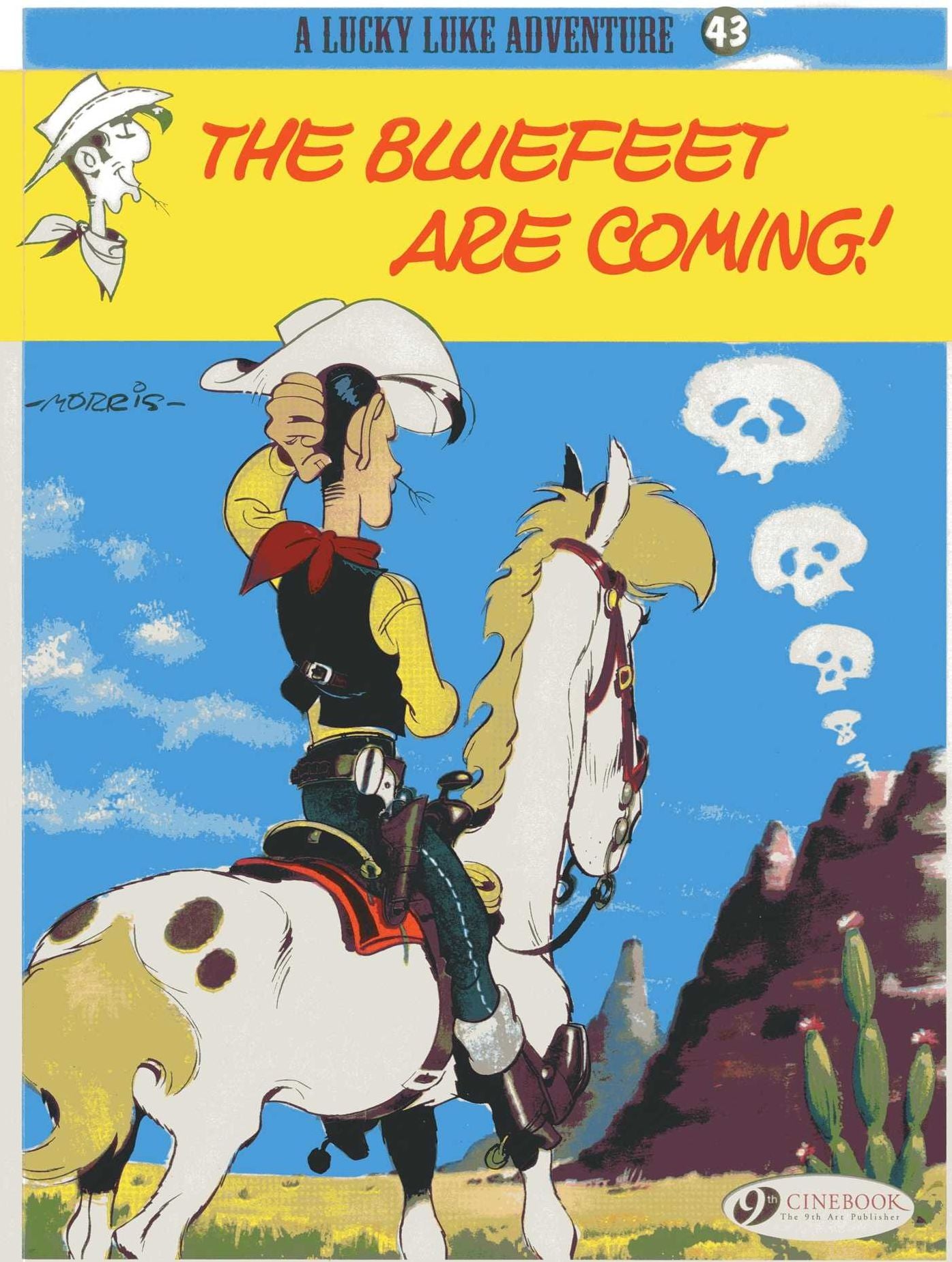 The Bluefeet are Coming! (Lucky Luke Adventure Series #43)