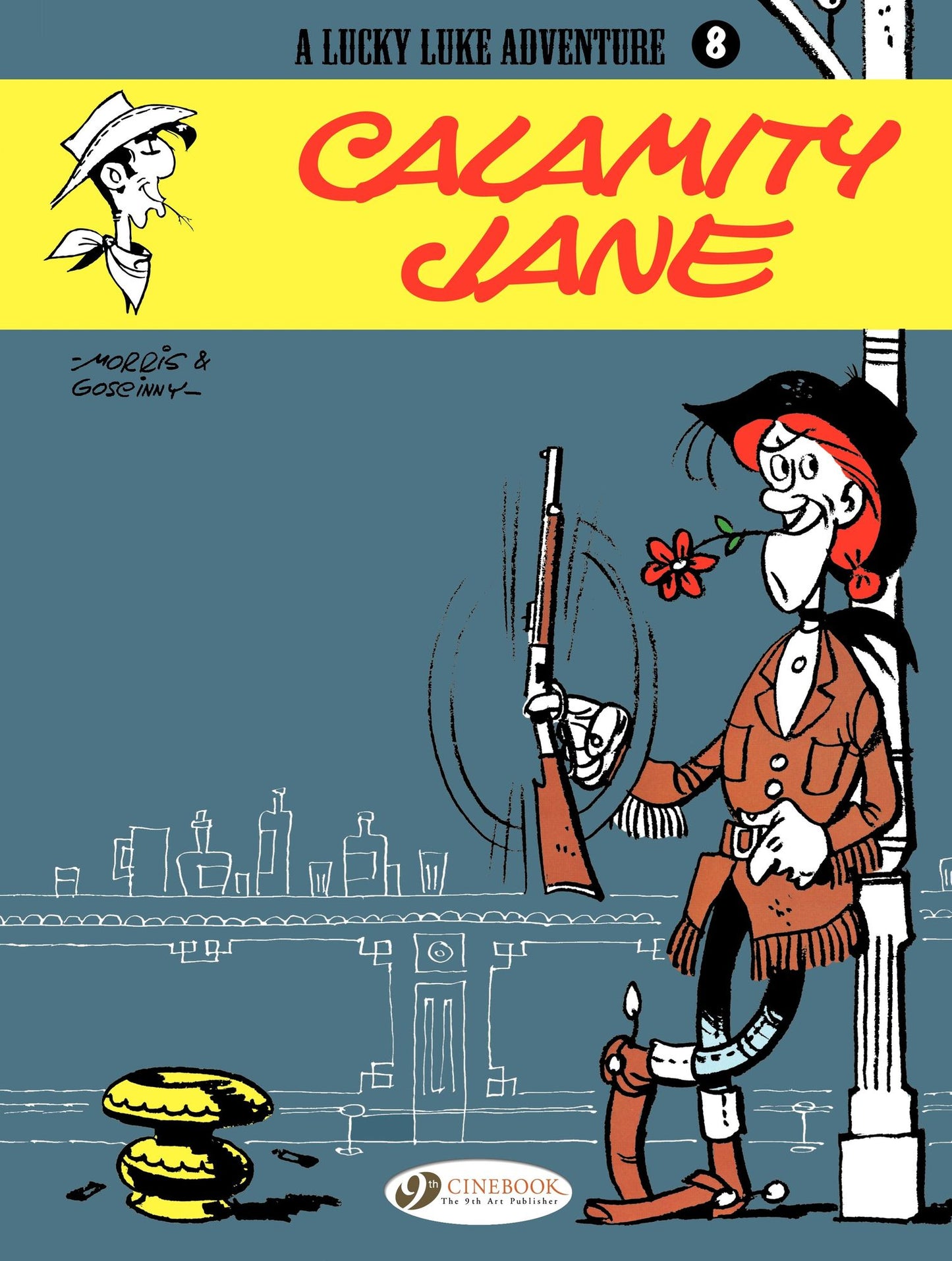 Lucky Luke (english version) - tome 8 - Calamity Jane