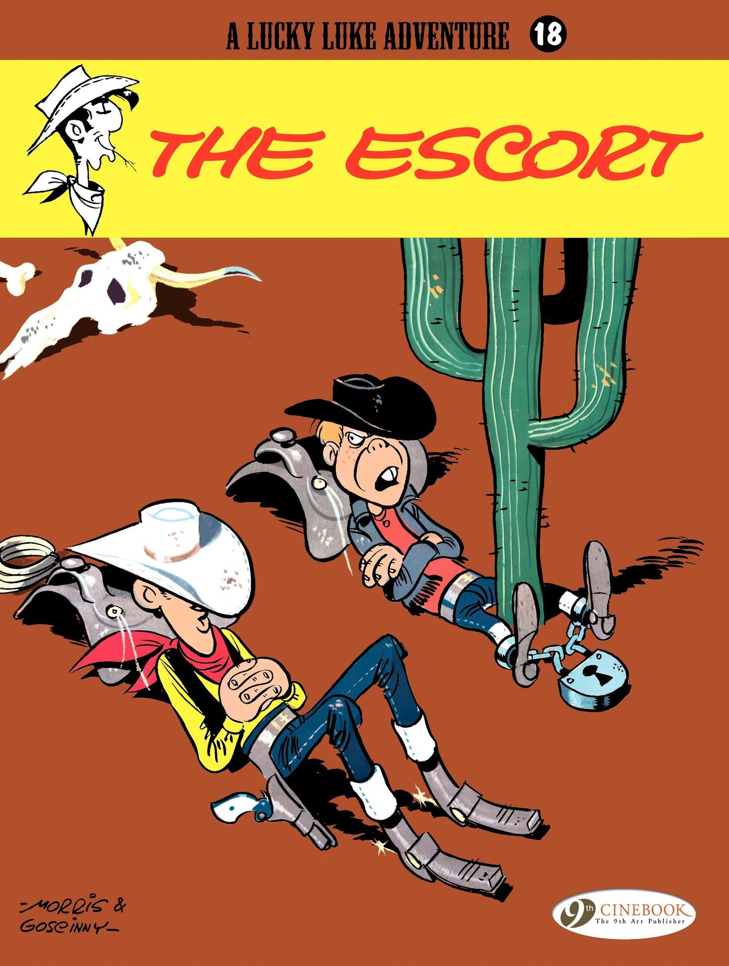Lucky Luke (english version) - tome 18 - The Escort