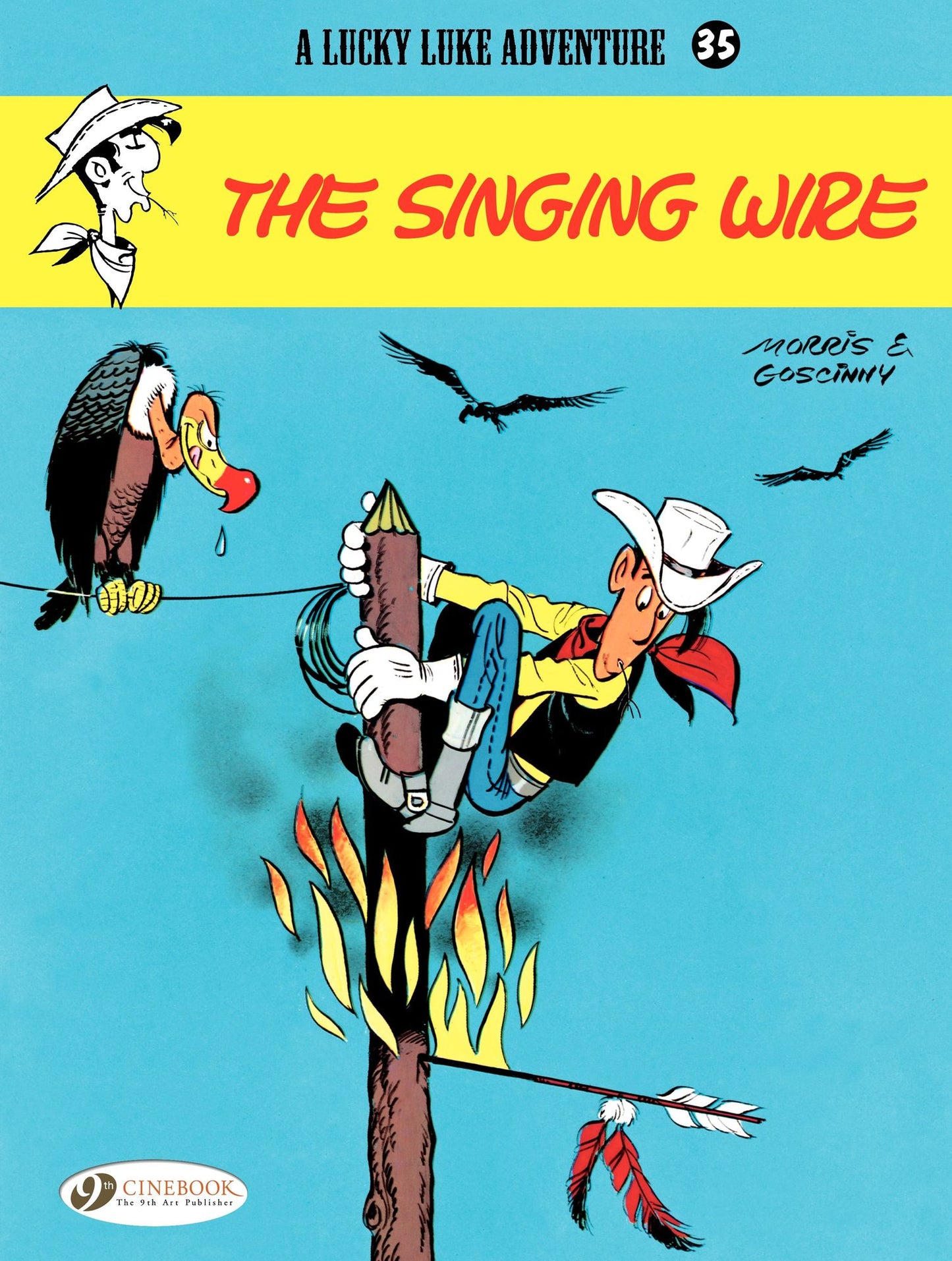 Lucky Luke (english version) - tome 35 - The Singing Wire