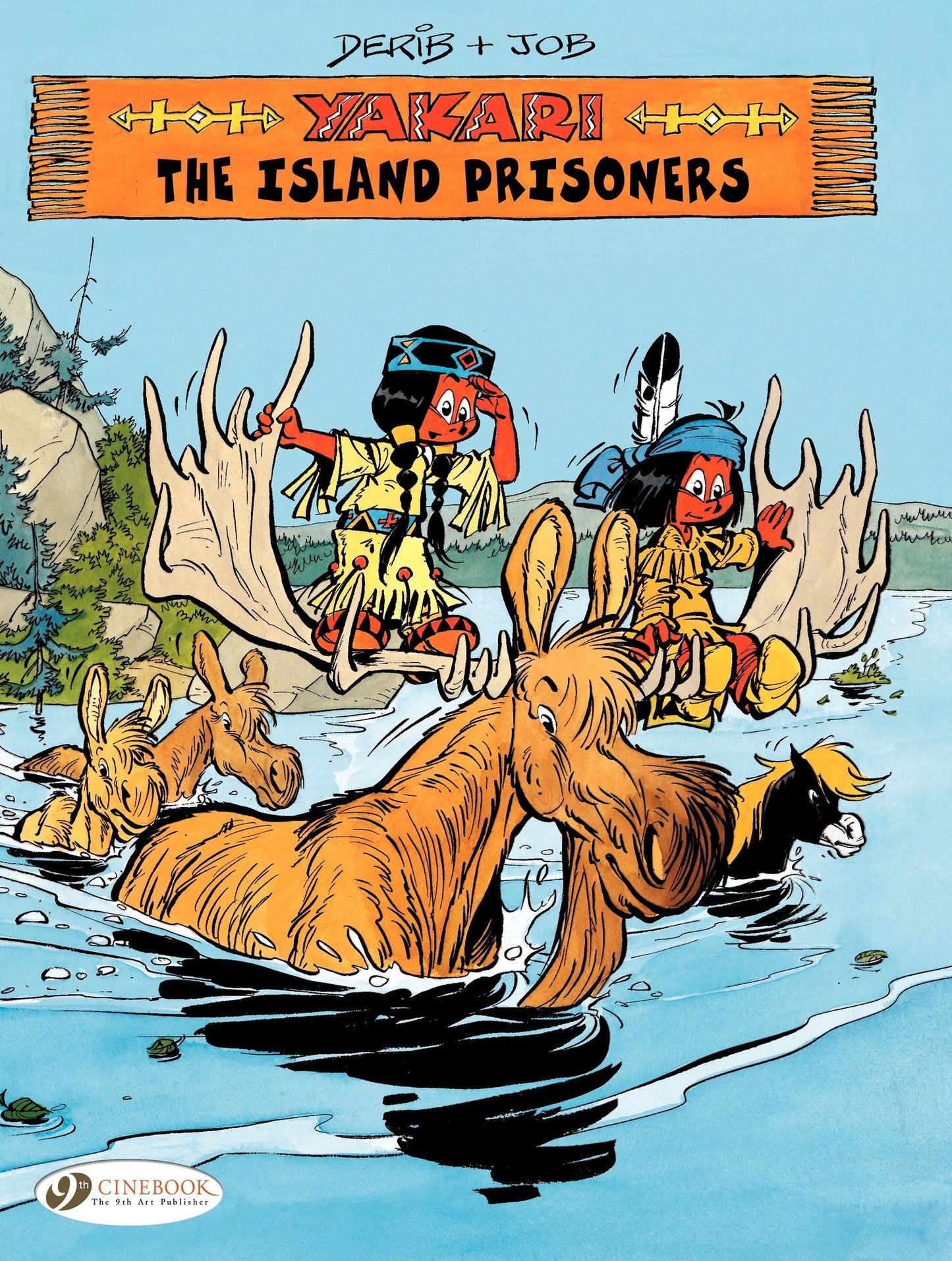 Yakari (english version) - tome 7 - The Island Prisoners