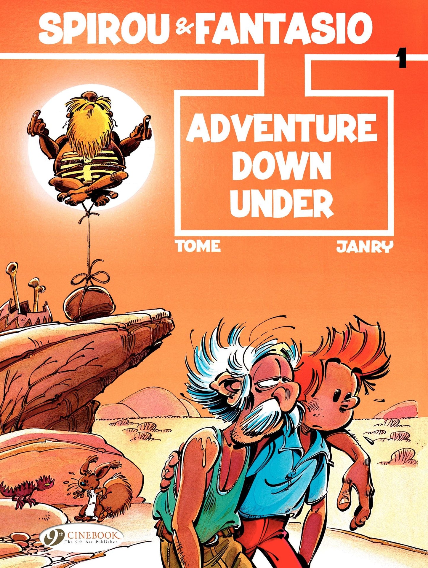 Spirou &amp; Fantasio (english version) - tome 1 - Adventure Down Under