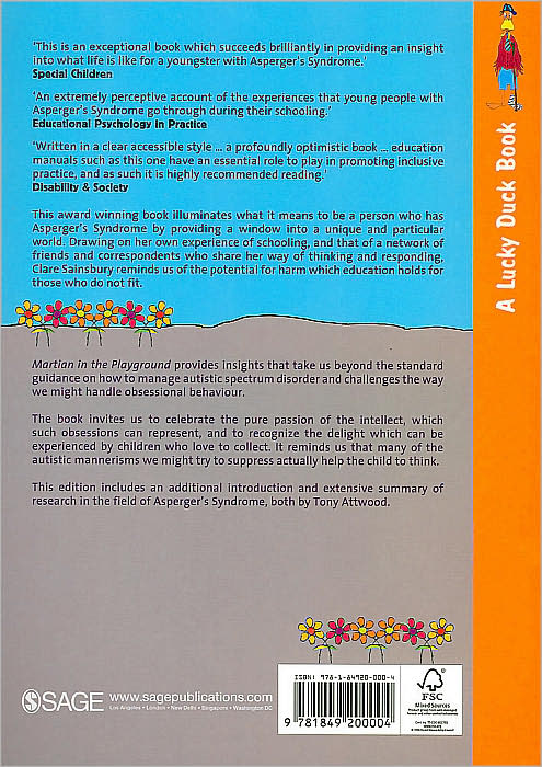Martian in the Playground: Understanding the Schoolchild with Asperger's Syndrome (Lucky Duck Books Series)
