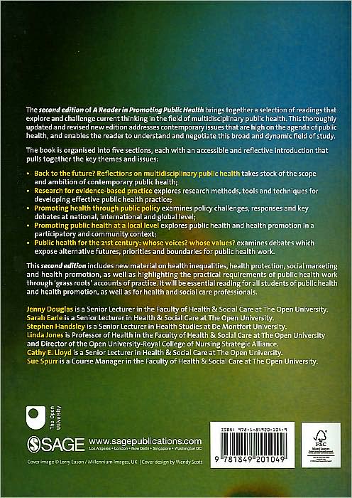 A Reader in Promoting Public Health