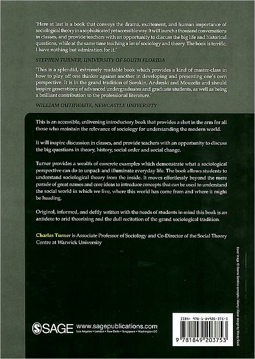Investigating Sociological Theory