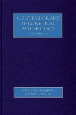 Theoretical Psychology - Contemporary Readings