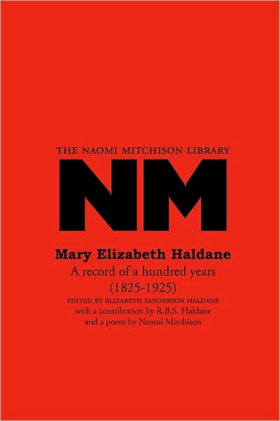 Mary Elizabeth Haldane