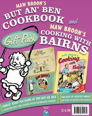 Maw Broon's But An' Ben Cookbook and Cooking with Bairns Gift Pack