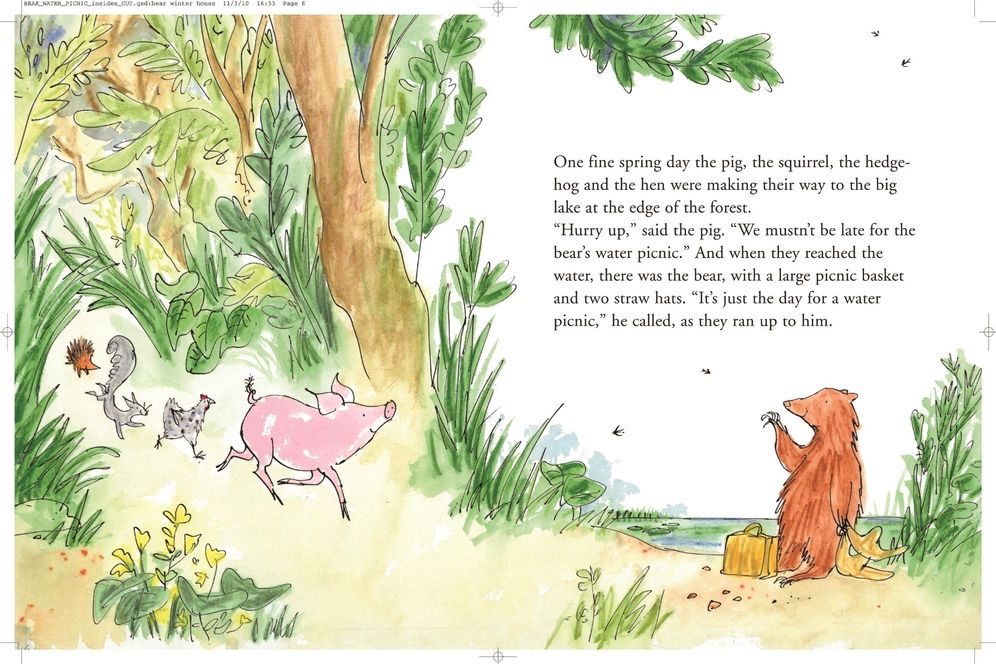 The Bear's Water Picnic