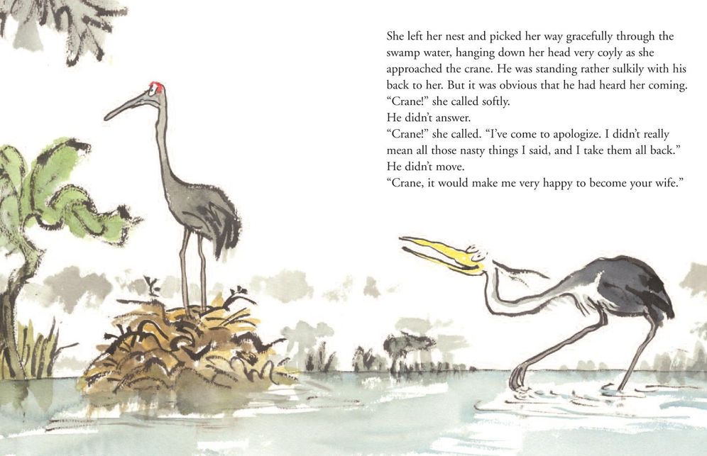 The Heron and the Crane
