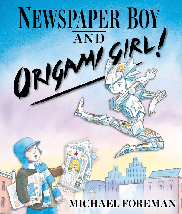 Newspaper Boy and Origami Girl!