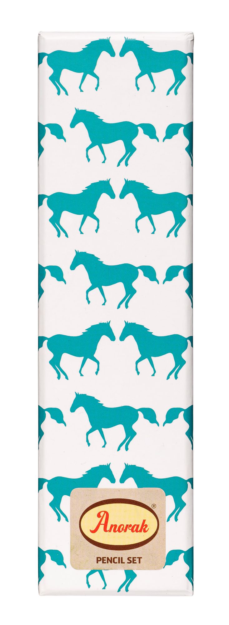 Anorak Kissing Horses Pencil Set
