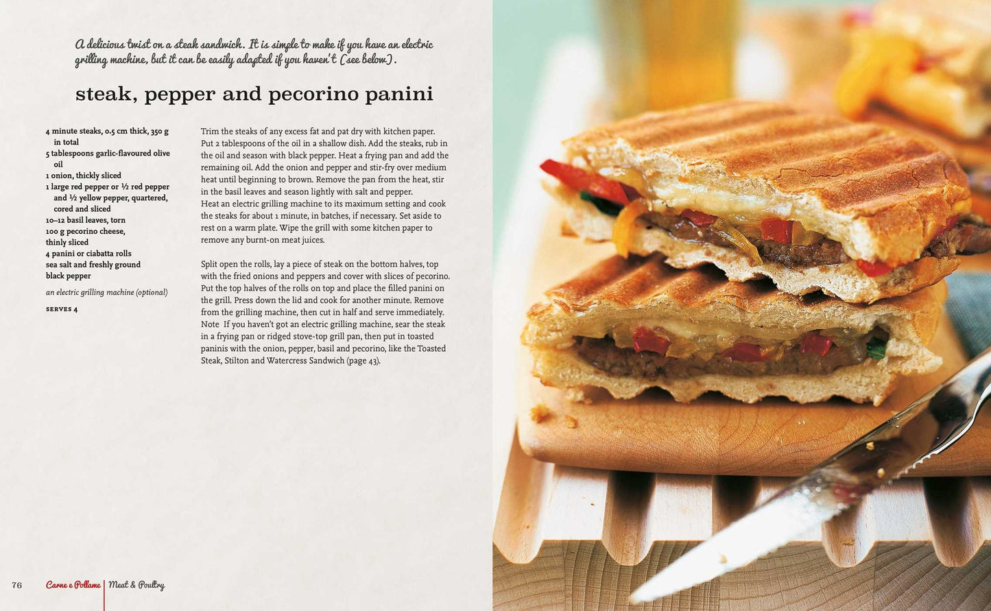 Panini, Bruschetta & Crostini: Simply delicious recipes for classic Italian toasted and open sandwiches