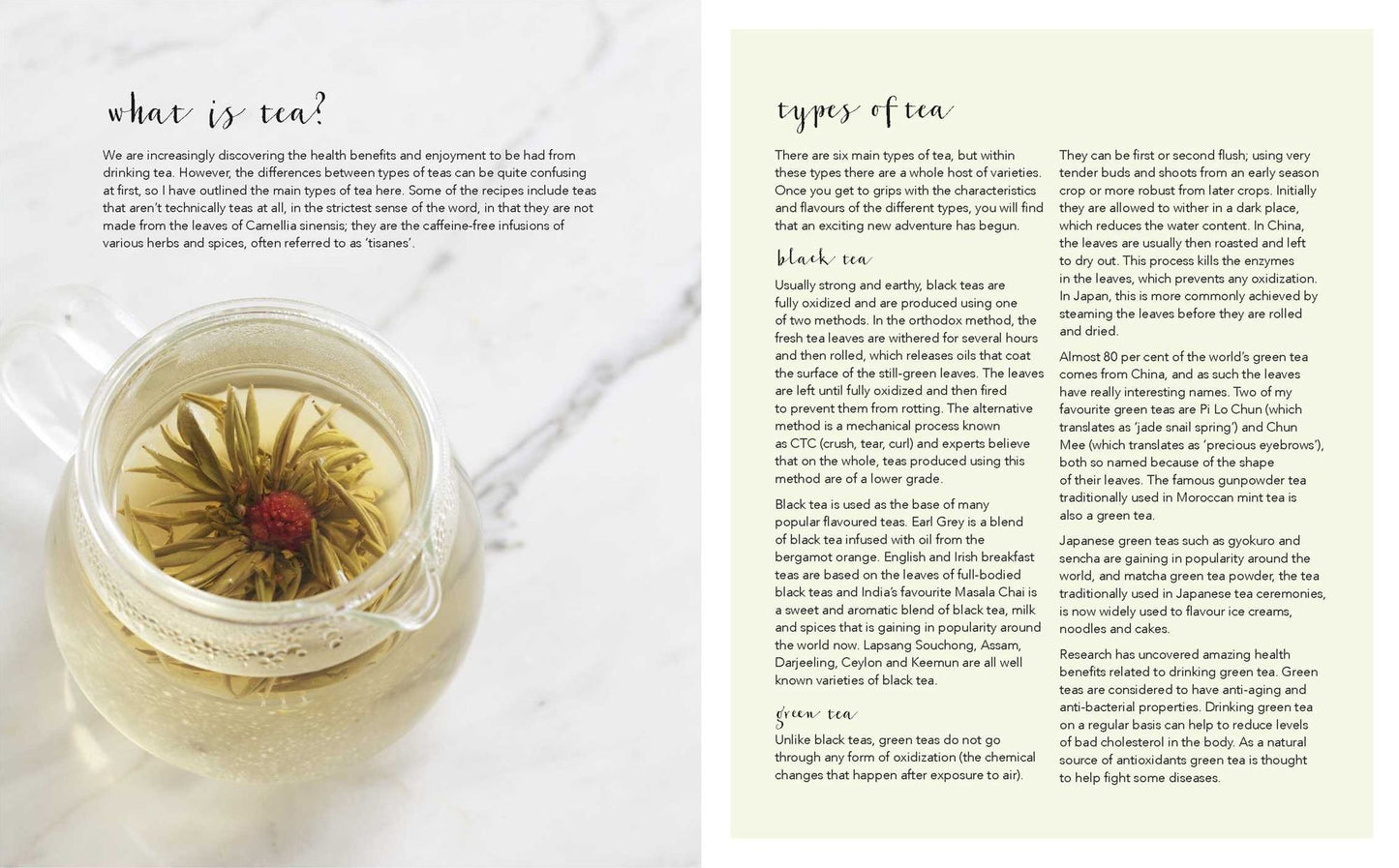 Easy Leaf Tea: Tea House Recipes to Make at Home
