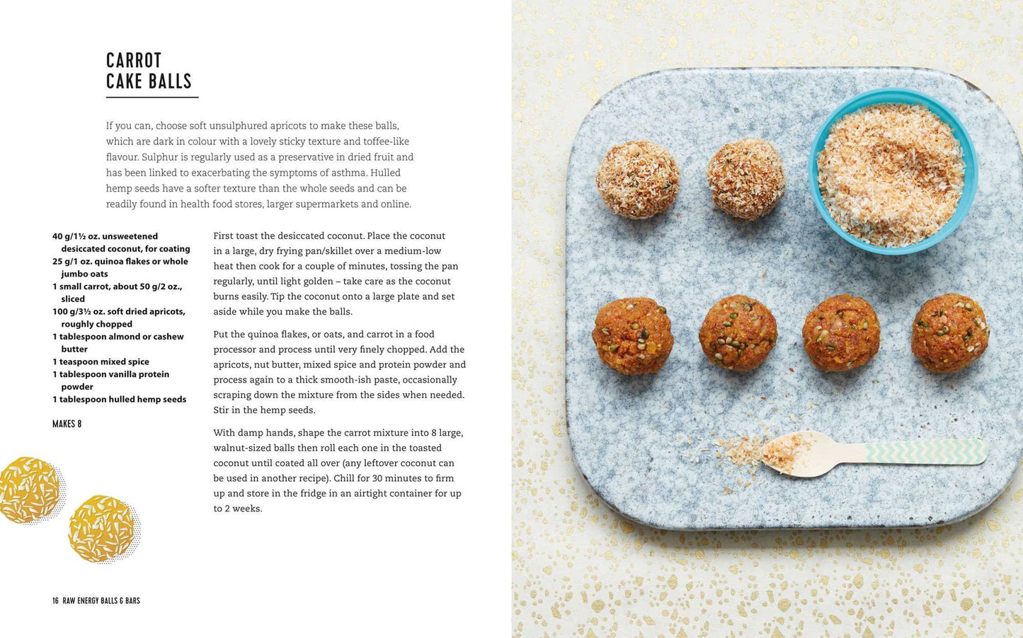 Superfood Energy Balls & Bites: Nutrient-rich, healthful & wholesome snacks