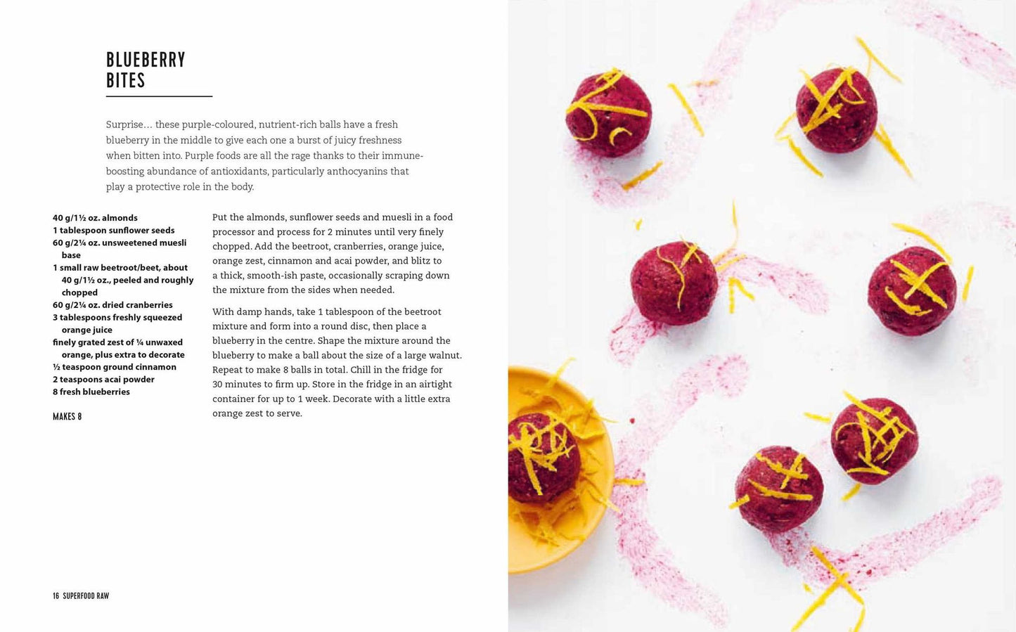 Superfood Energy Balls & Bites: Nutrient-rich, healthful & wholesome snacks