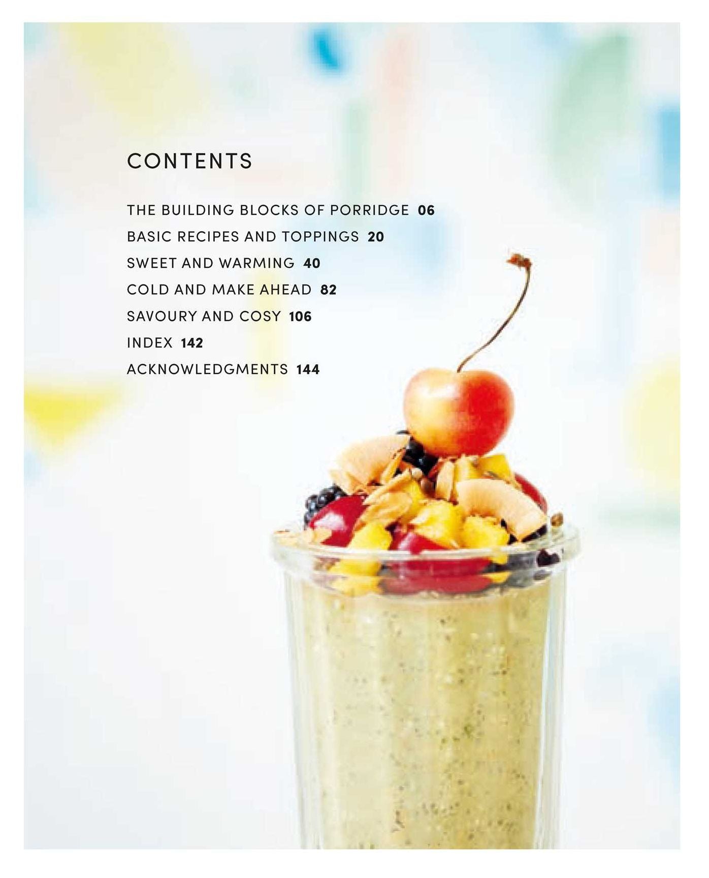 New Porridge: Grain-based nutrition bowls for morning, noon and night