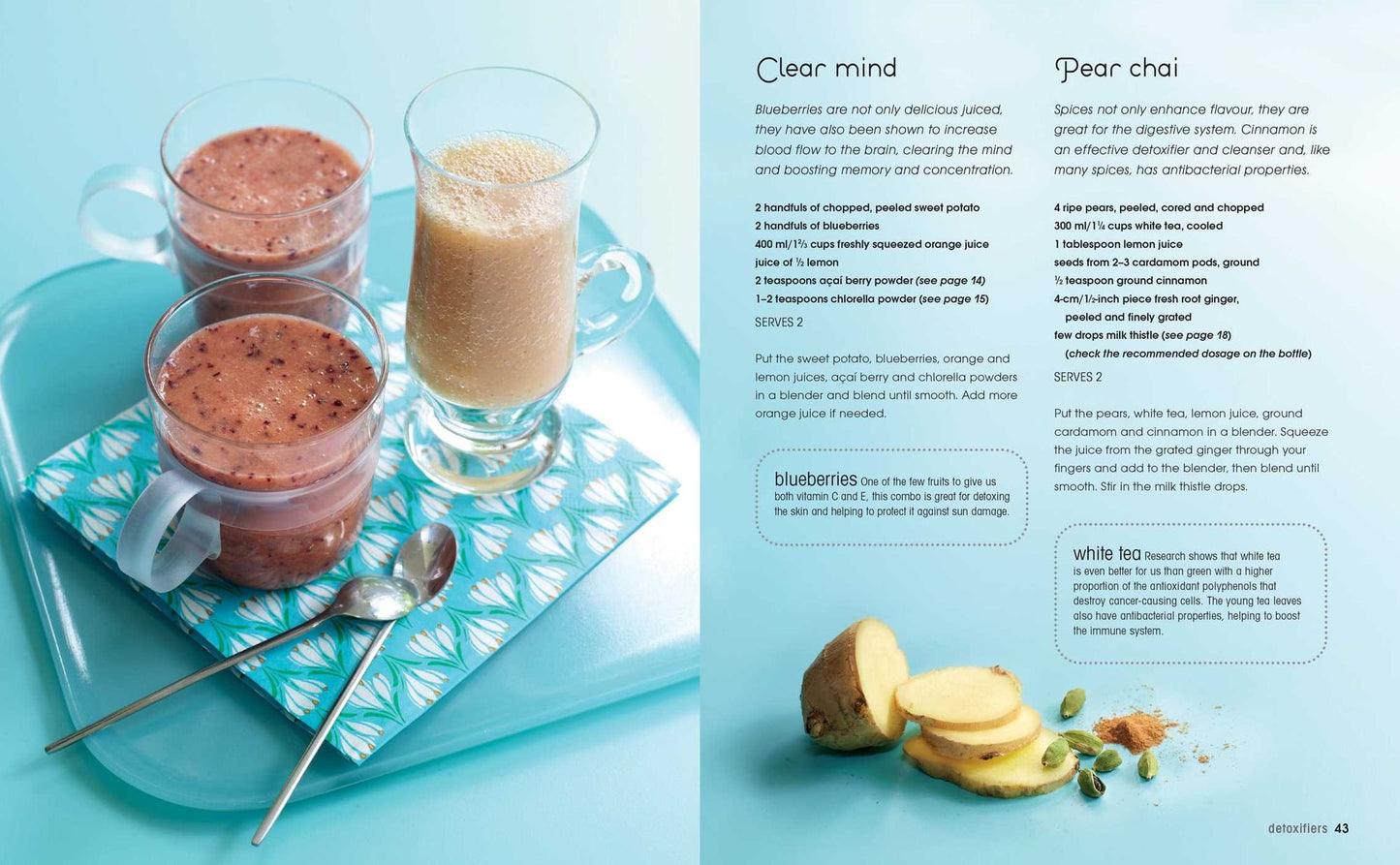 Superfood Juices and Smoothies: Over 100 recipes for all-natural fruit and vegetable drinks with added super-nutrients