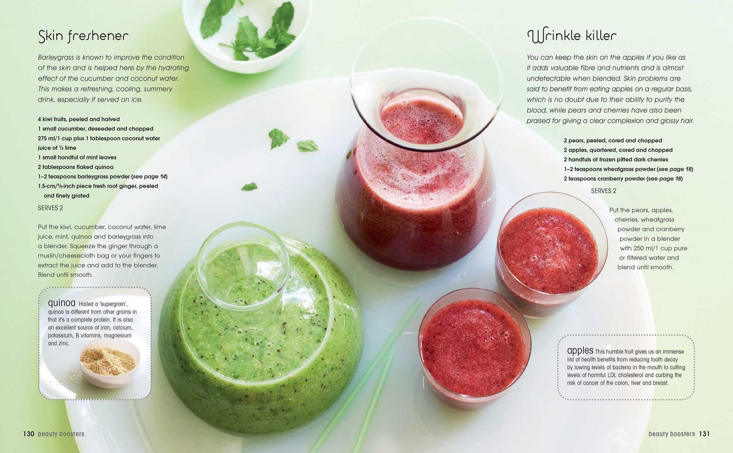 Superfood Juices and Smoothies: Over 100 recipes for all-natural fruit and vegetable drinks with added super-nutrients
