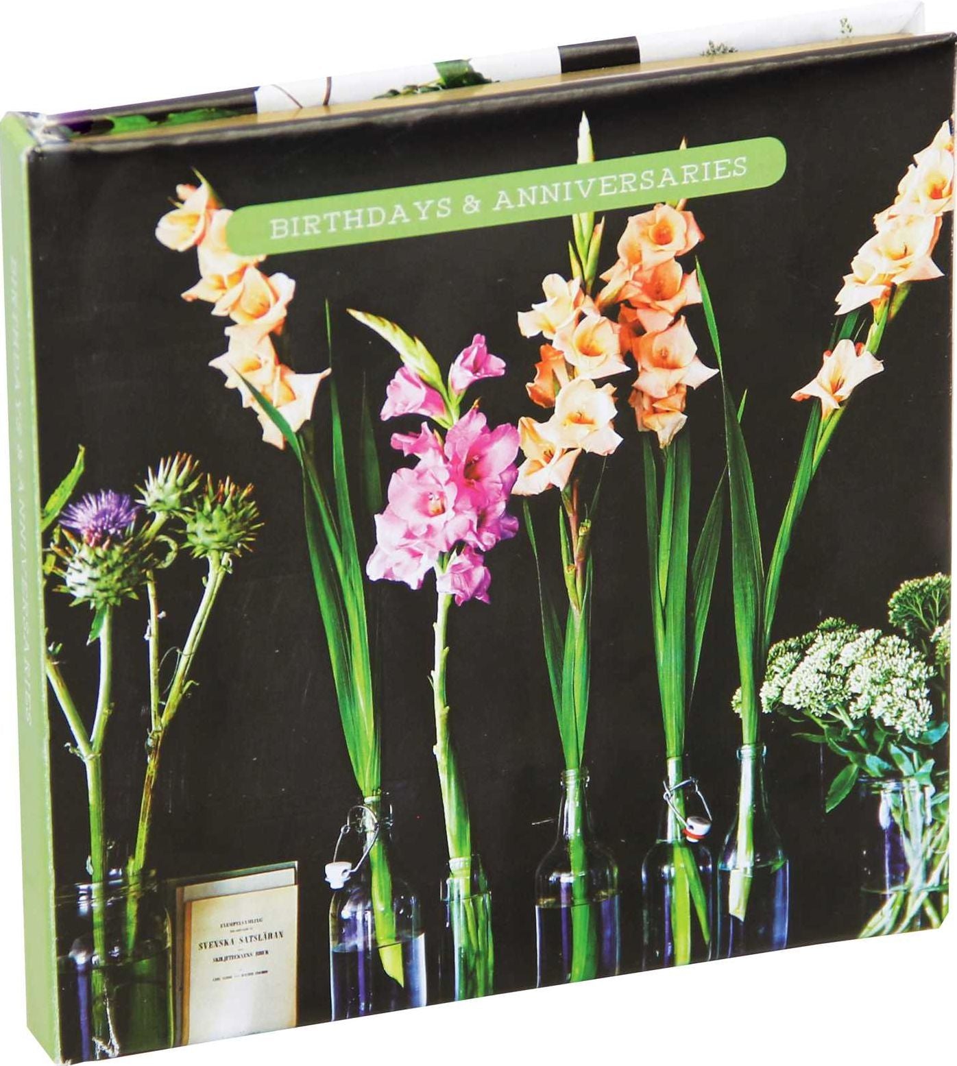 Botanical Style Birthday and Anniversary Book