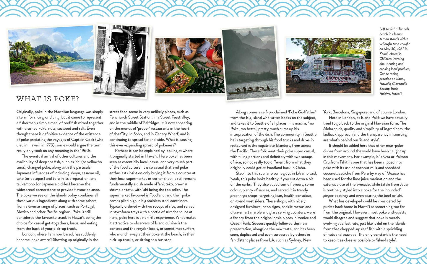 The Island Pokï¿½ Cookbook: Recipes Fresh from Hawaiian Shores, from Poke Bowls to Pacific Rim Fusion