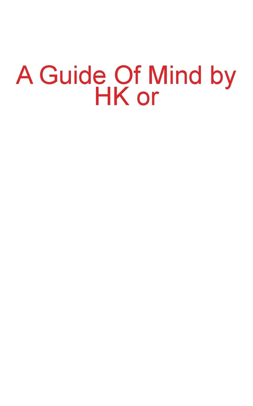 A Detour Of Mind