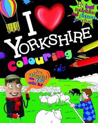I Love Yorkshire Colouring