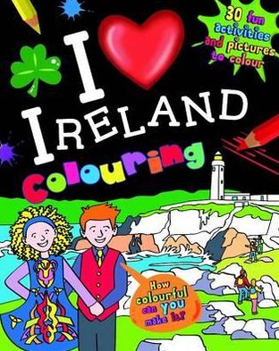 I Love Ireland Colouring