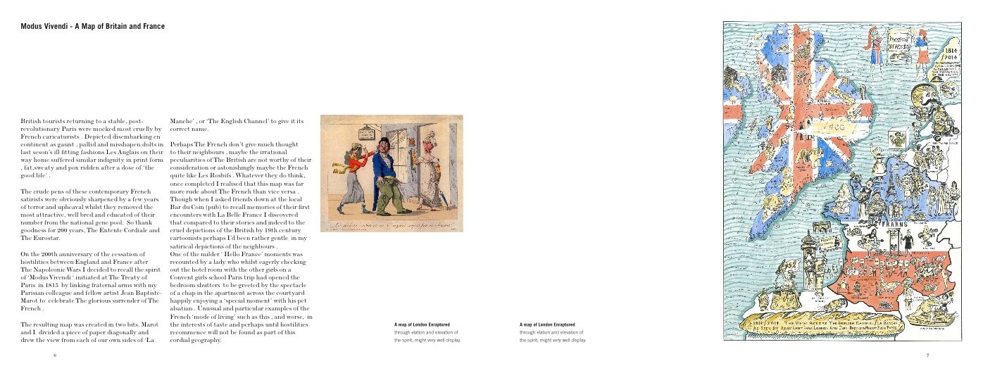 Adam Dant's Maps of London and Beyond